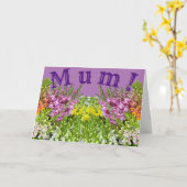 CARTE MUM ! (Fleur jaune)