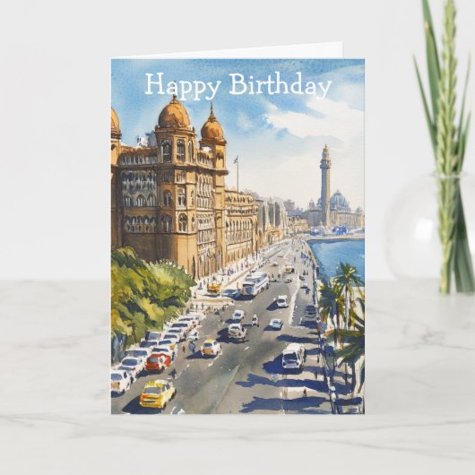 Carte Mumbai in India (Devant)