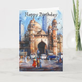 Carte Mumbai in India (Devant)