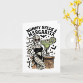 Carte Mummy Needs A Margarita Été Féminin Summerween Hal (Fleur jaune)
