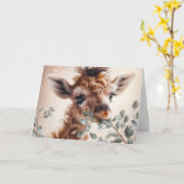 Carte Munch (Fleur jaune)