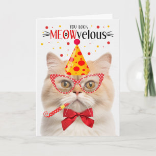 Carte Munchkin Cat MEOWvelous Anniversaire