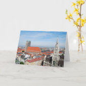 Carte Munich, Allemagne (Fleur jaune)