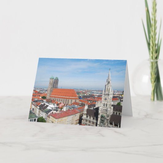 Carte Munich, Allemagne (Devant)