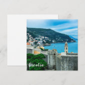 Carte Mur de Dubrovnik (Devant / Derrière)