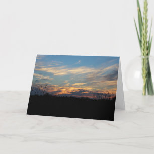 Carte Mur de silhouette de la nature