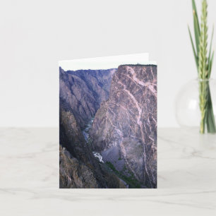 Carte Mur peint, Canyon Noir de la Gunnison