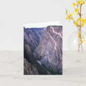 Carte Mur peint, Canyon Noir de la Gunnison (Fleur jaune)