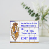 Carte murale de la Nouvelle-Orléans en mosaïque es (Debout devant)