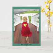 Carte Murray Encouragement (Fleur jaune)