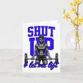 Carte Muscle de musculation pour femmes amusant Sa (Fleur jaune)