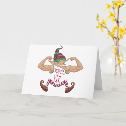 Carte Muscle Elf (Fleur jaune)