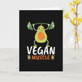 Carte Muscle végétal Cadeau de construction du corps pou (Fleur jaune)