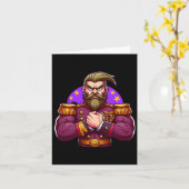 Carte Muscles Flexiques Généraux Ventilateurs Bodybuildi (Fleur jaune)