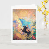 Carte Muse sur Pegasus, Redon (Fleur jaune)