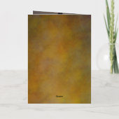 Carte Music Theme Belated Birthday Card Brass Instrument (Dos)