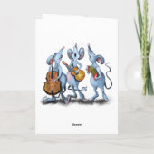 Carte musicale drôle de Saint-Valentin groupe de s (Dos)