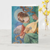 Carte Musicien Angel (Fleur jaune)