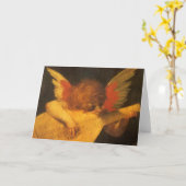 Carte Musicien Angel Lecture par Rosso Fiorentino (Fleur jaune)