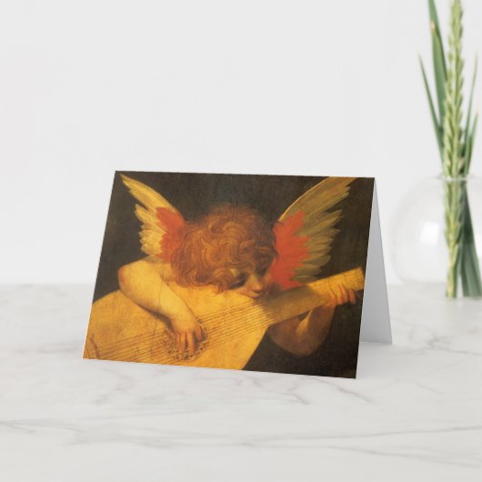 Carte Musicien Angel Lecture par Rosso Fiorentino (Devant)