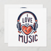 Carte musique (Devant / Derrière)