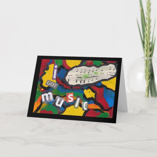 Carte Musique (Devant)