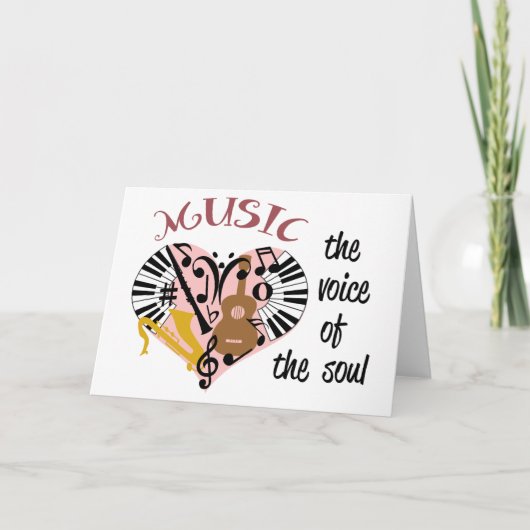 Carte Musique (Devant)