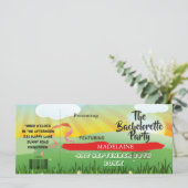 Carte Musique de champ de fête rustique Enterrement de v (Debout devant)