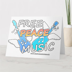 Carte Musique de la Paix Libre