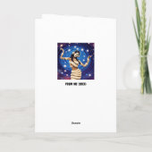 Carte Musique de maman danser pour envelopper Halloween (Dos)