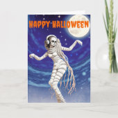 Carte Musique de maman danser pour envelopper Halloween (Devant)