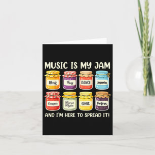 Carte Musique Est Mon Amant Musique Musique Professeur D