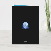 Carte Musique Et Guitare Électrique Rose Vierge (Dos)