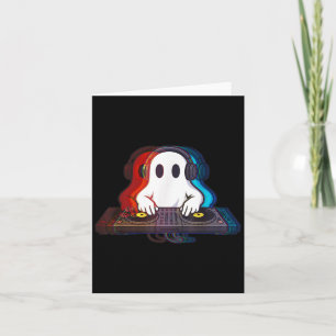Carte Musique House Fantôme Illusion Optique Boo Edm Hal