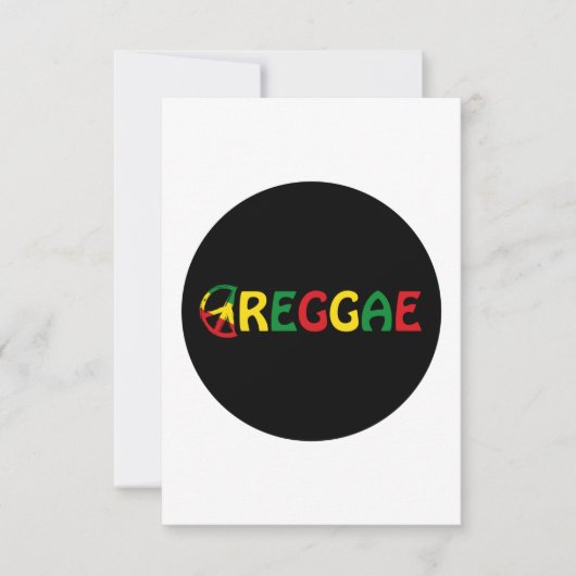 Carte Musique reggae (Devant)
