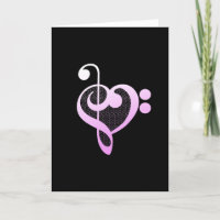 Musique rose musicien cœur