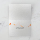 Carte musique sympathique avec bouquet floral (Intérieur)