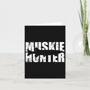 Carte Muskie Hunter Fishing