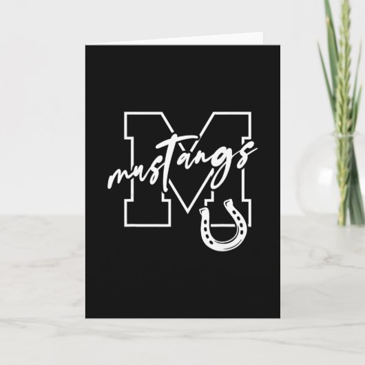 Carte Mustangs (Devant)