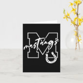 Carte Mustangs (Fleur jaune)