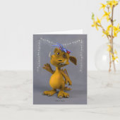 Carte Mustard Dragon (Fleur jaune)