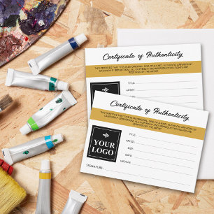 Carte Mustard Your Logo Certificat d'authenticité