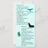 Carte Mutisme Sélectif Rassembler Girl Flat Card (Dos)