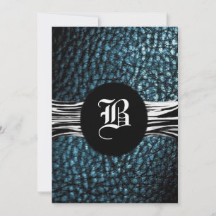 Carte MVB Faux Cuir/Lune profonde Bleu-B