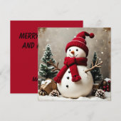 Carte My Christmas  (Devant / Derrière)