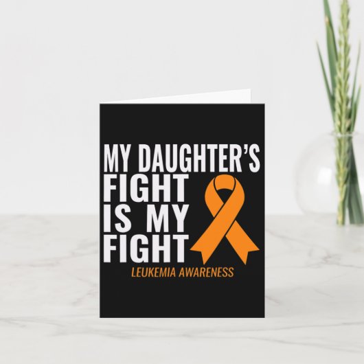 Carte My Daughter's Fight (Devant)