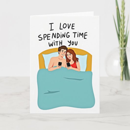 Carte My Favorite Time With You Card (Devant)