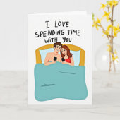 Carte My Favorite Time With You Card (Fleur jaune)