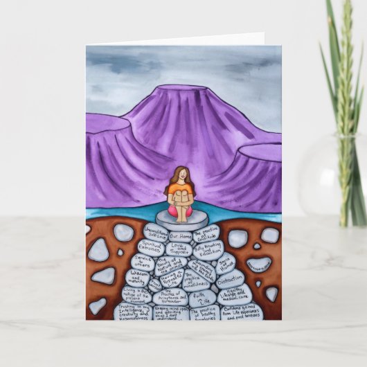 Carte My foundation of inner-strength (Devant)