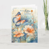 Carte My Heart Flutters When I Think of You Butterfly (Devant)